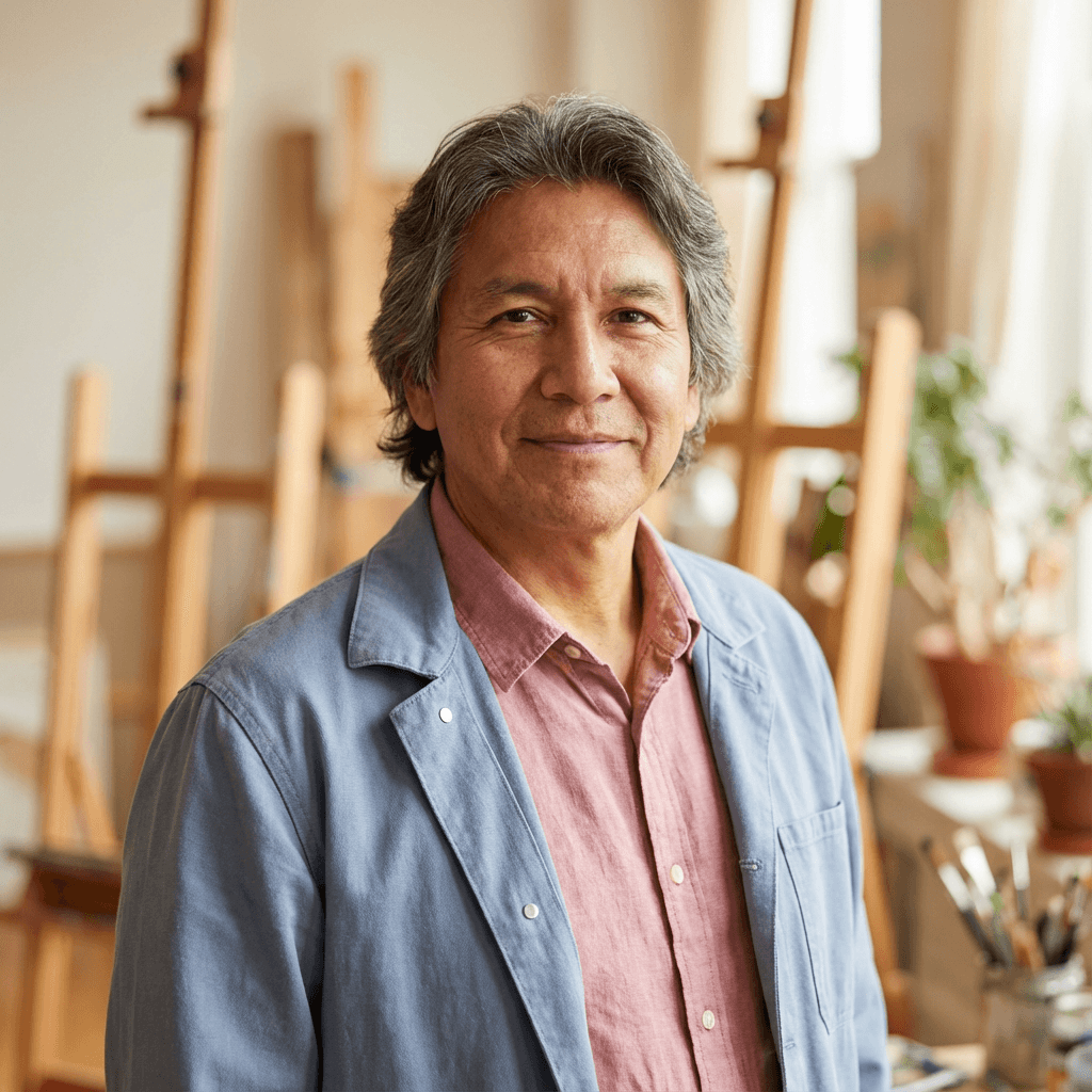 Mother and child in peaceful moment together